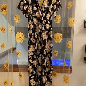 Flowy floral jumpsuit by Xhilaration